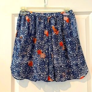 Zara Basic Floral Skirt